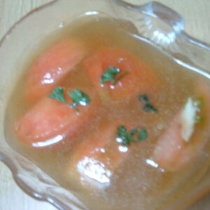 トマトの中華スープ